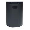 Papeleira Parede Exterior Semi Redonda 20L